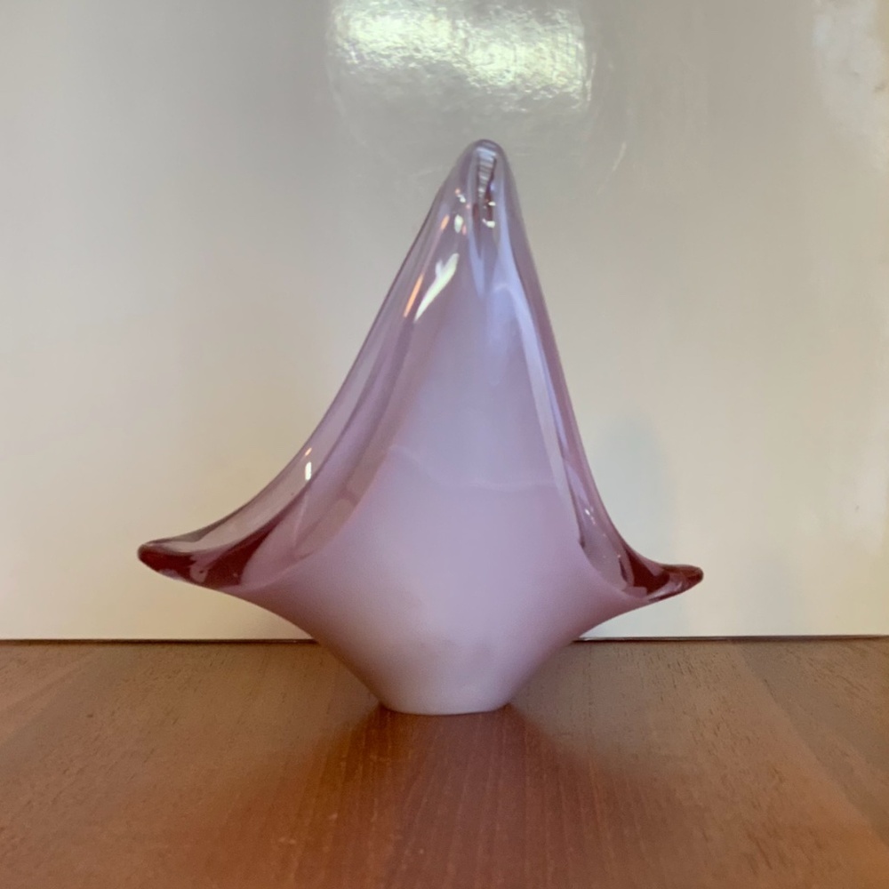 VAN Lavorazione “Mery Bonboniere” napkin holder. VTG Murano style art glass - Picture 2 of 5